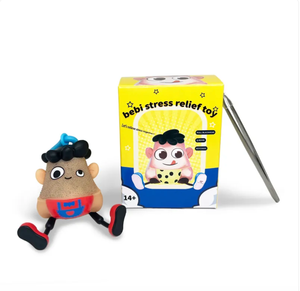 Funny Stress Relief Squeeze Toy – PVC Novelty Vent Toy for Adults