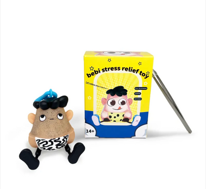 Funny Stress Relief Squeeze Toy – PVC Novelty Vent Toy for Adults