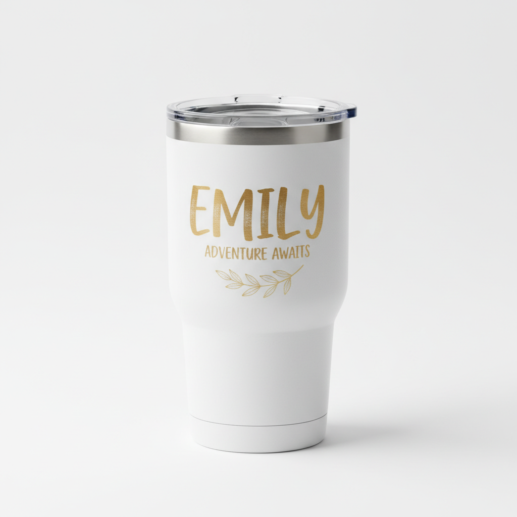 Custom Insulated Tumbler with Name or Design