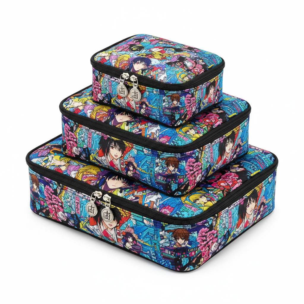 Anime Packing Cube Set