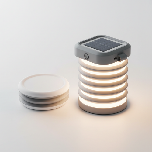 Collapsible Solar LED Camping Lantern