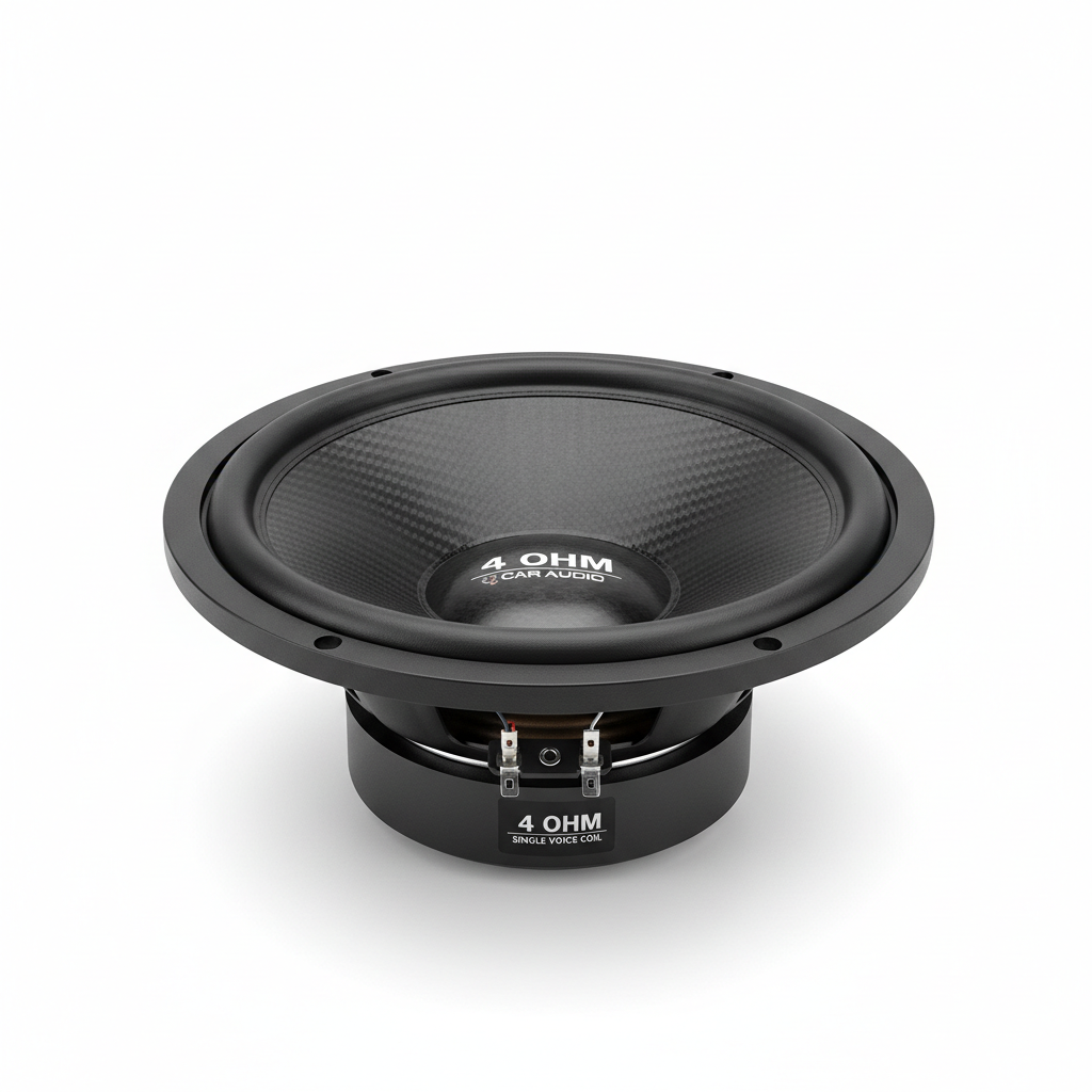 12-Inch 4-Ohm Car Subwoofer