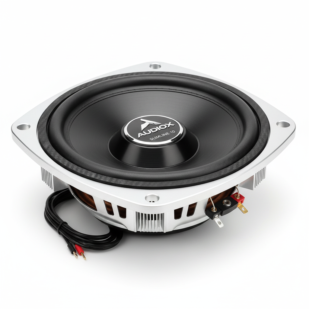 Slim Shallow Mount 10-Inch Subwoofer