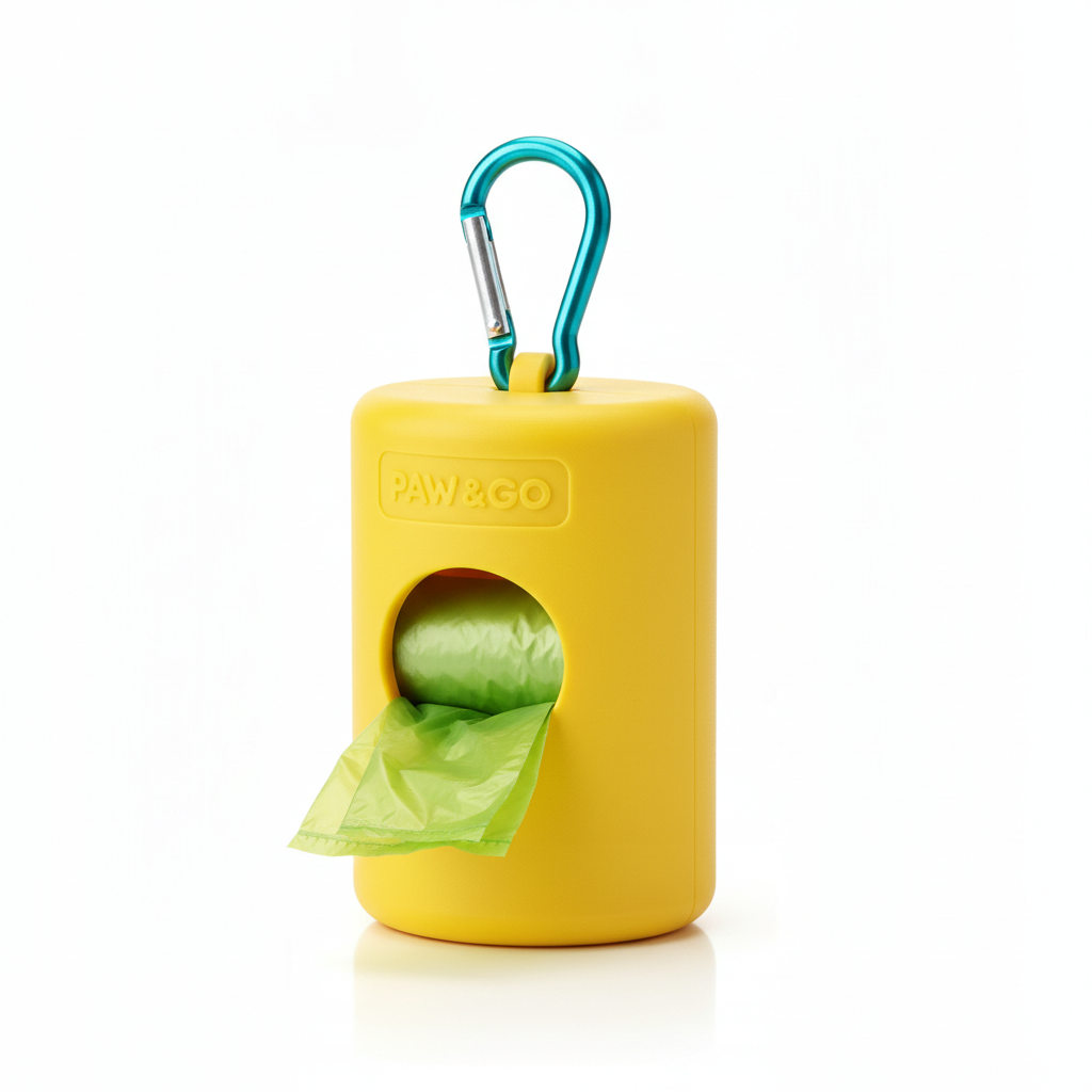 Dog Waste Bag Dispenser + 60 Bags