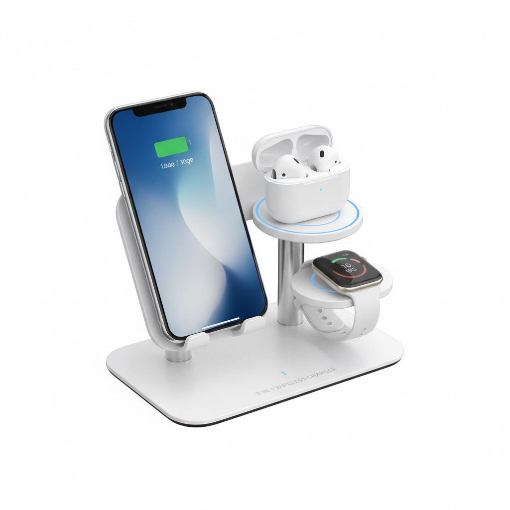 3-in-1 Wireless Charging Stand
