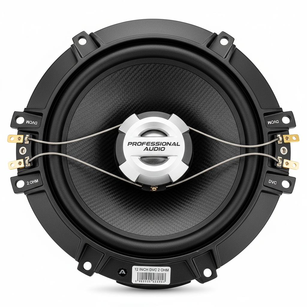 12-Inch DVC 2-Ohm Car Subwoofer