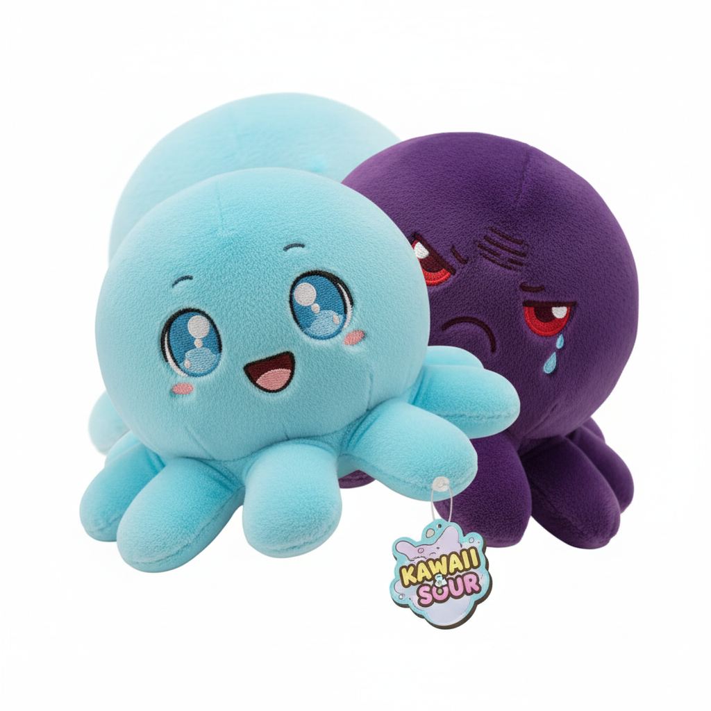 Anime Reversible Plush