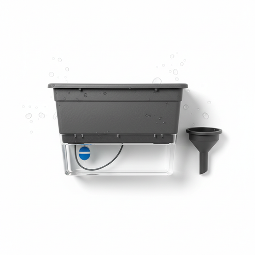 Self-Watering Outdoor Planter Pot 10-Inch