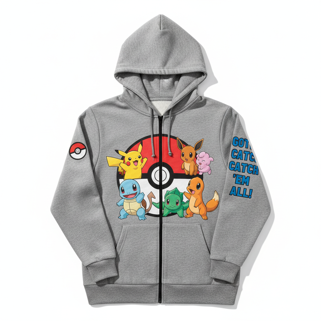 Pokemon Zip-Up Hoodie