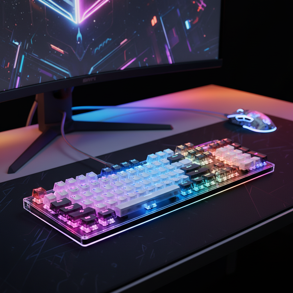Transparent Mechanical Keyboard