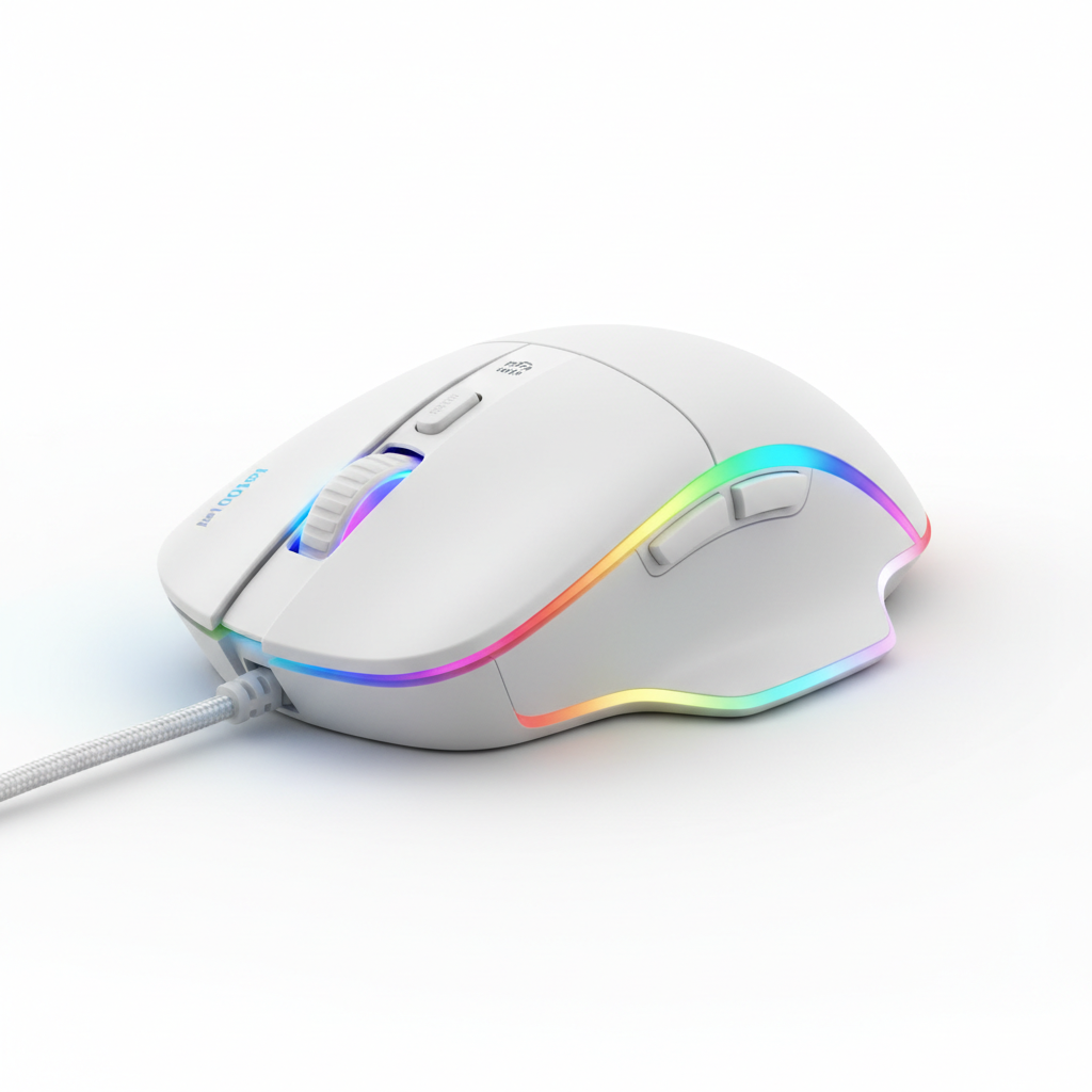 RGB Wired Gaming Mouse Programmable High DPI