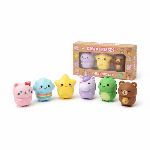 Kawaii Lip Balm Set
