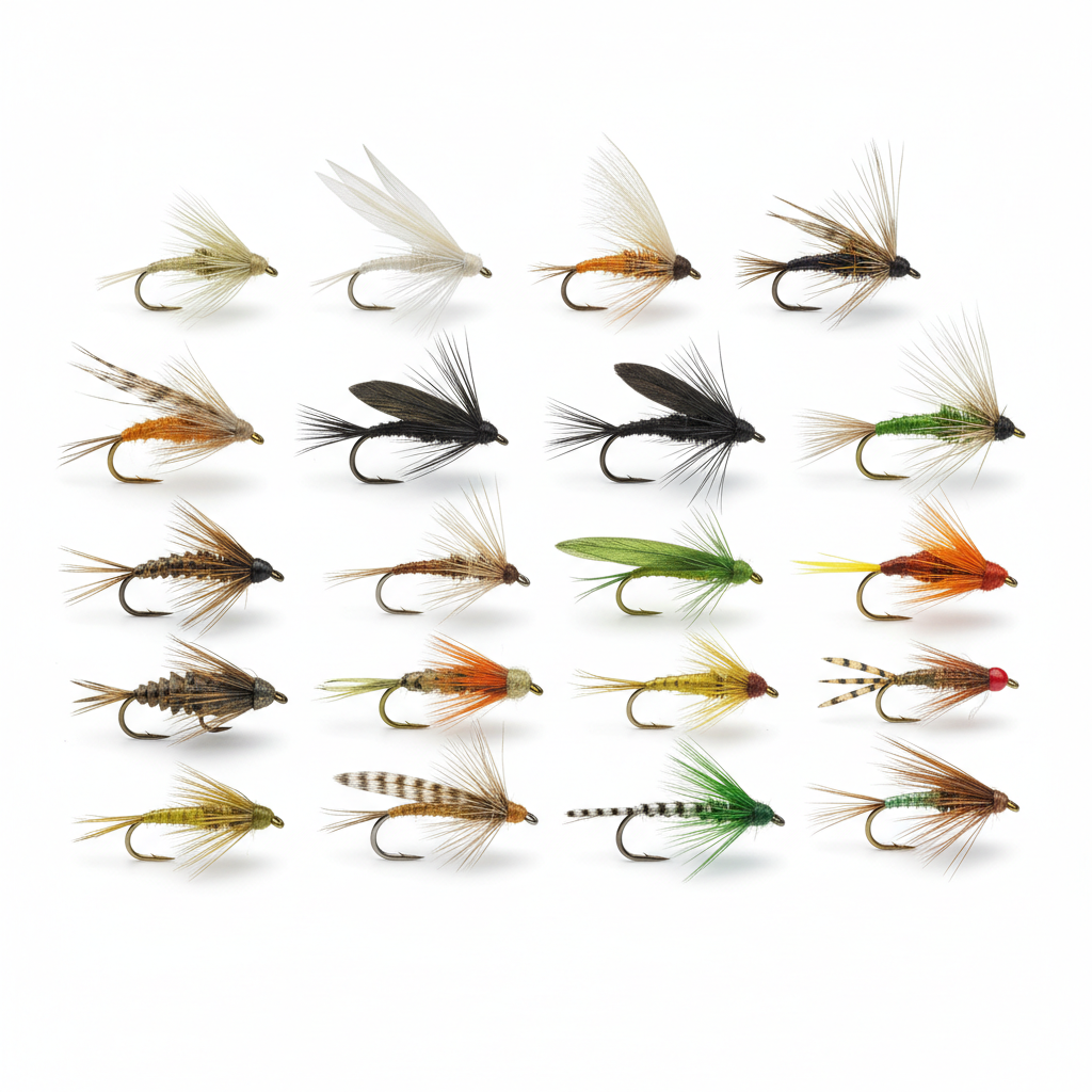 Fly Fishing Lure Set 12pc