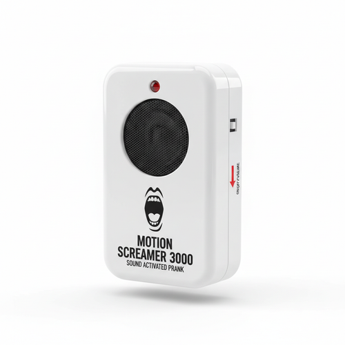 Motion Activated Screaming Prank Device