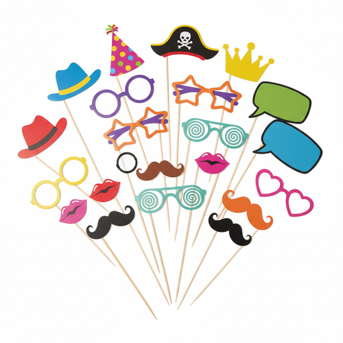 Party Photo Booth Props Set 20pc