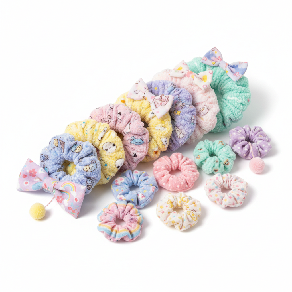 Kawaii Scrunchie Set