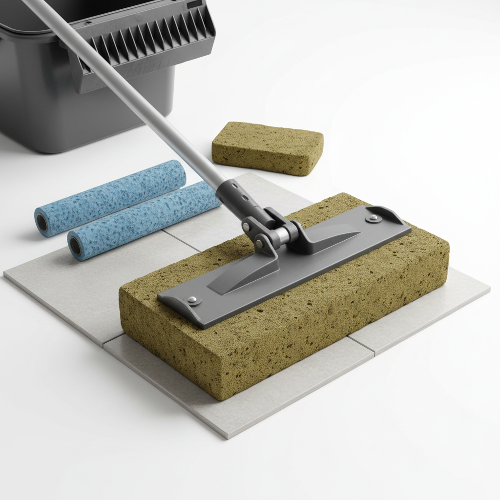 Grout Sponge Mop for Tile Floors