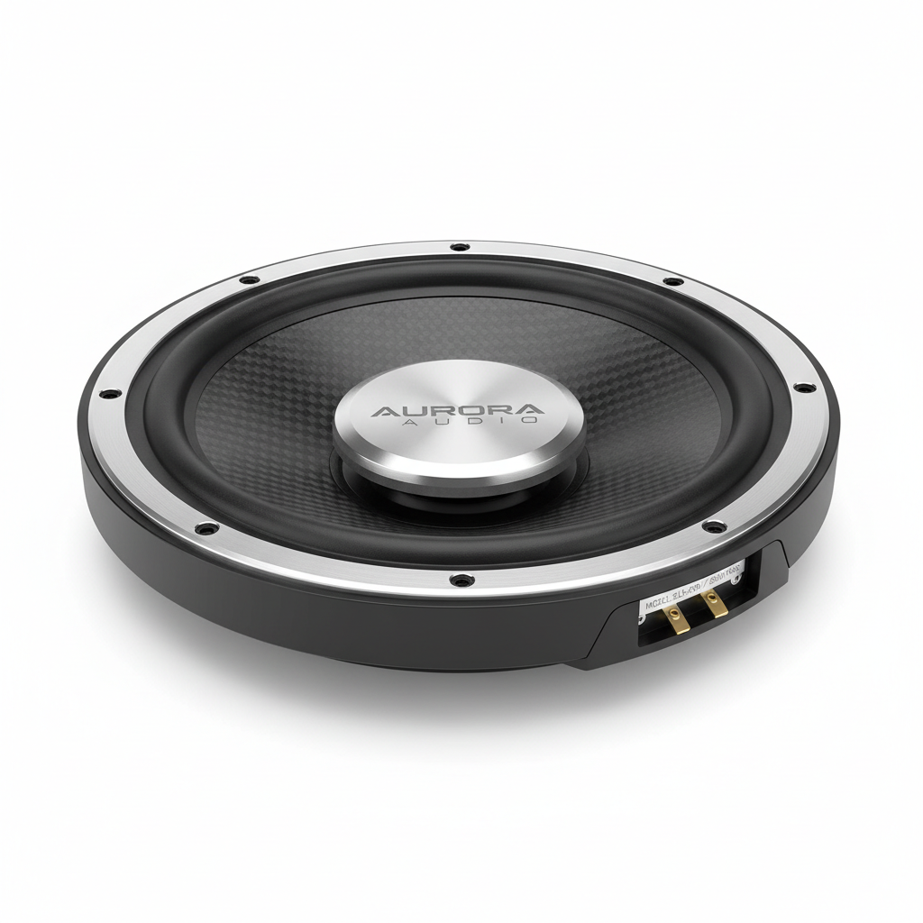 Slim Flat 12-Inch Car Subwoofer