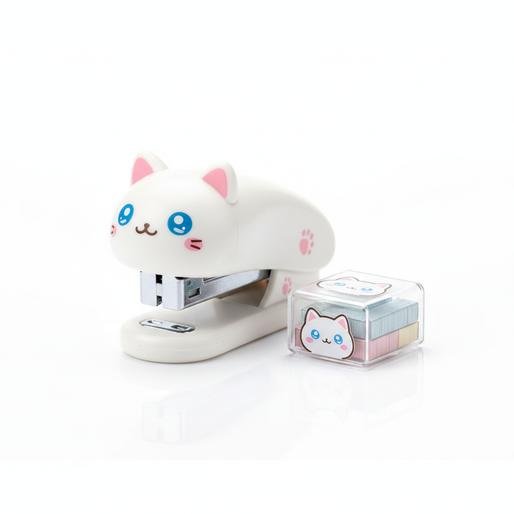 Kawaii Mini Stapler Set