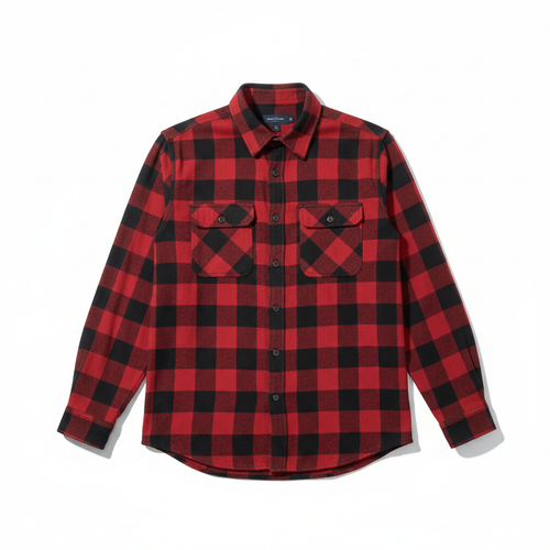 Men's Plaid Flannel Shirt