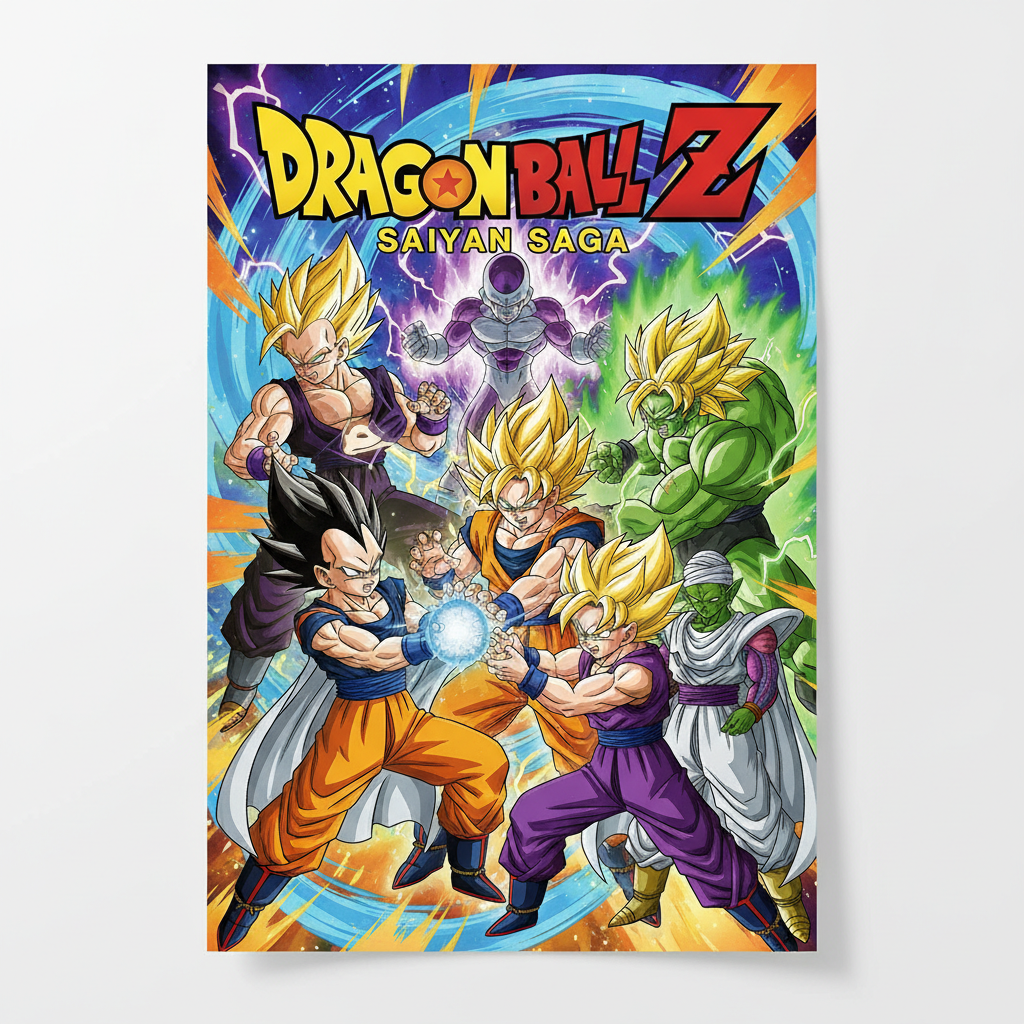 Dragon Ball Z Poster Detail