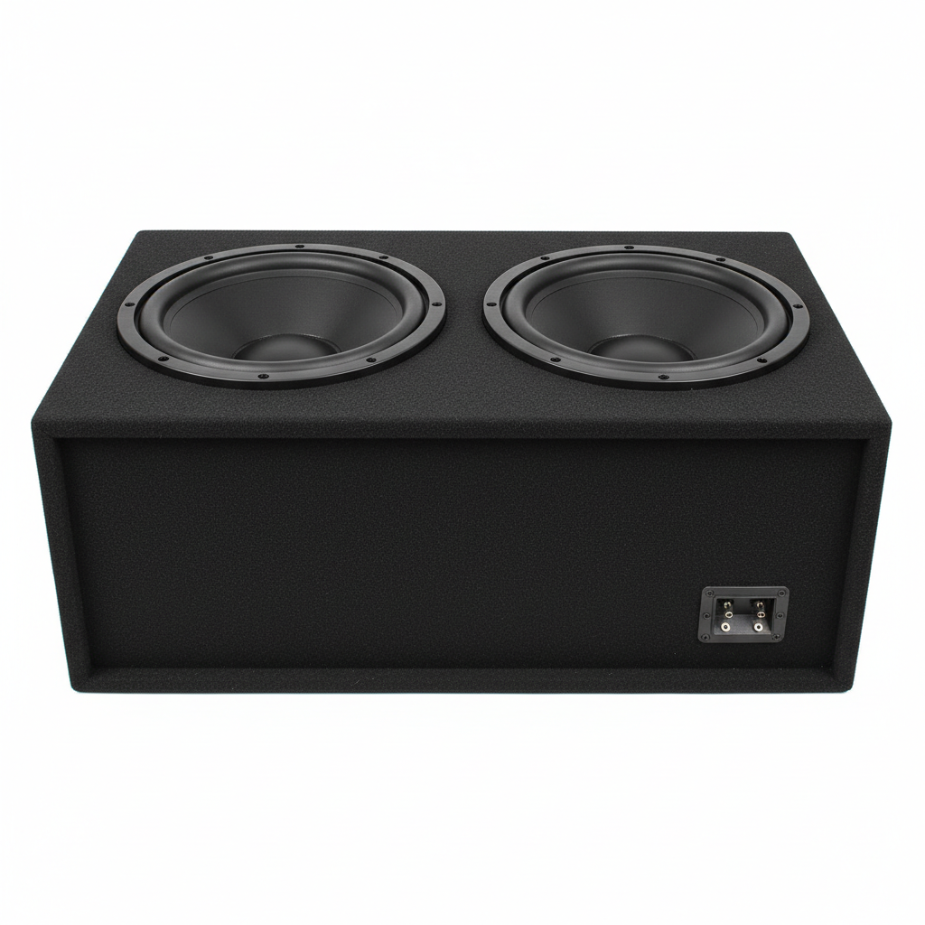 Dual 12-Inch Sealed Subwoofer Enclosure