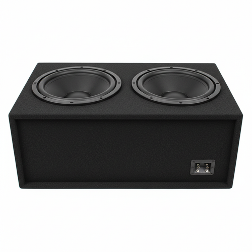 Dual 12-Inch Sealed Subwoofer Enclosure