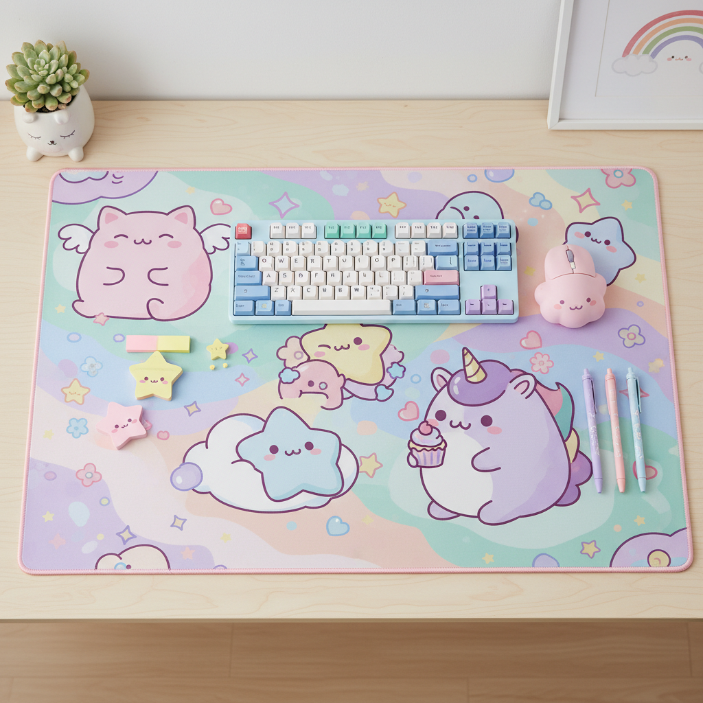 Kawaii Desk Mat