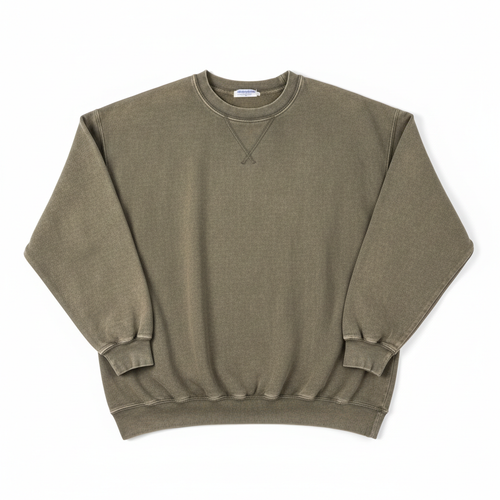 Oversized Vintage Wash Crewneck