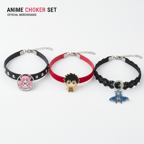 Anime Choker Necklace Set