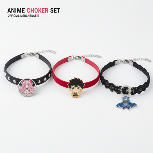 Anime Choker Necklace Set