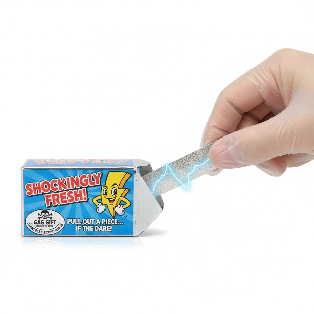 Prank Electric Shock Gum