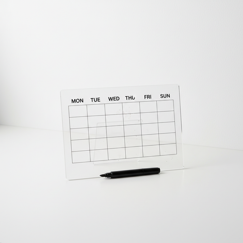 Desk Whiteboard Calendar