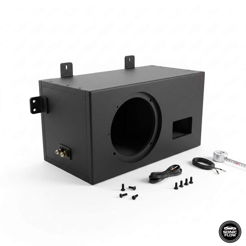 6.5-Inch Speaker Box Enclosure Pair