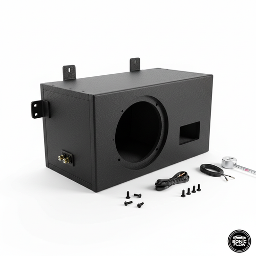 6.5-Inch Speaker Box Enclosure Pair