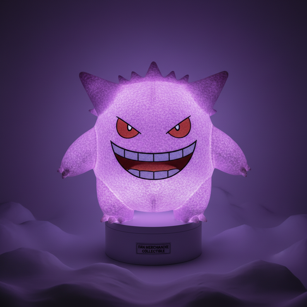 Gengar Glow-in-the-Dark Plush