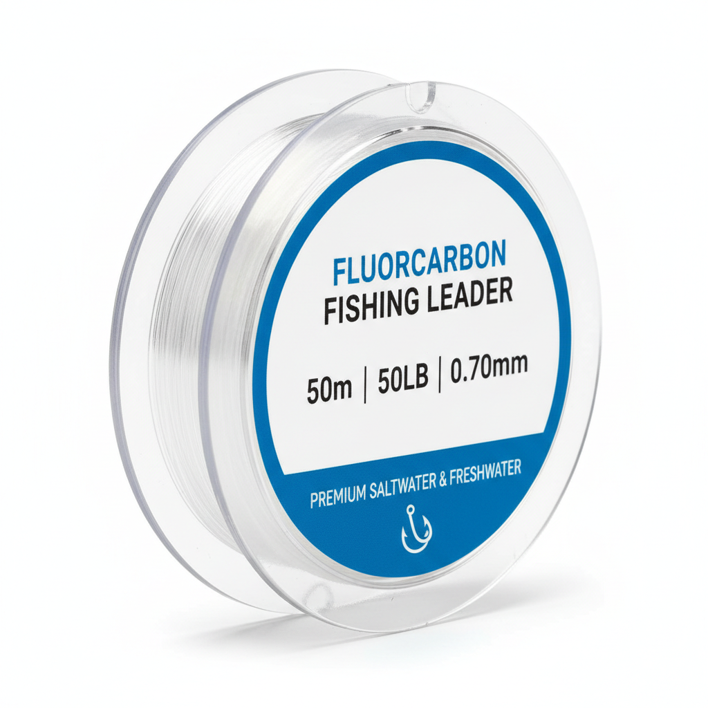 Fluorocarbon Fishing Leader Line 50m