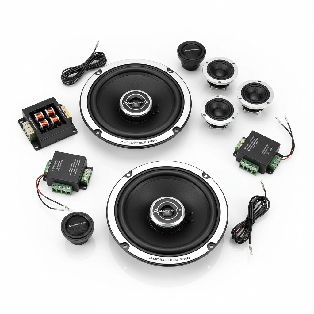 6.5-Inch 3-Way Component Speaker System