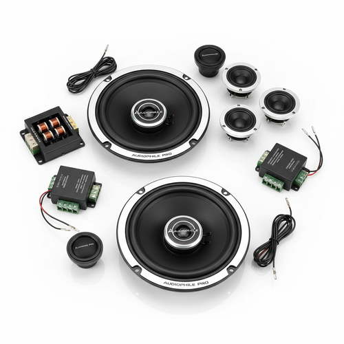 6.5-Inch 3-Way Component Speaker System