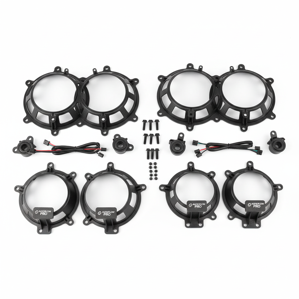 Car Speaker Adapter Mounting Brackets Pair