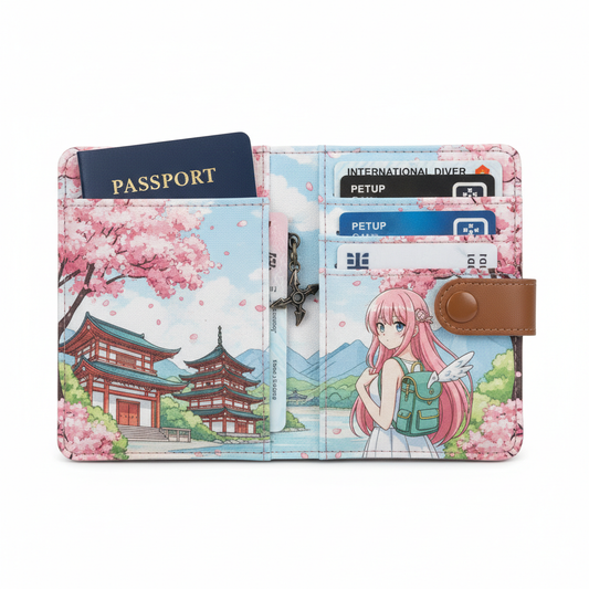Anime Travel Wallet