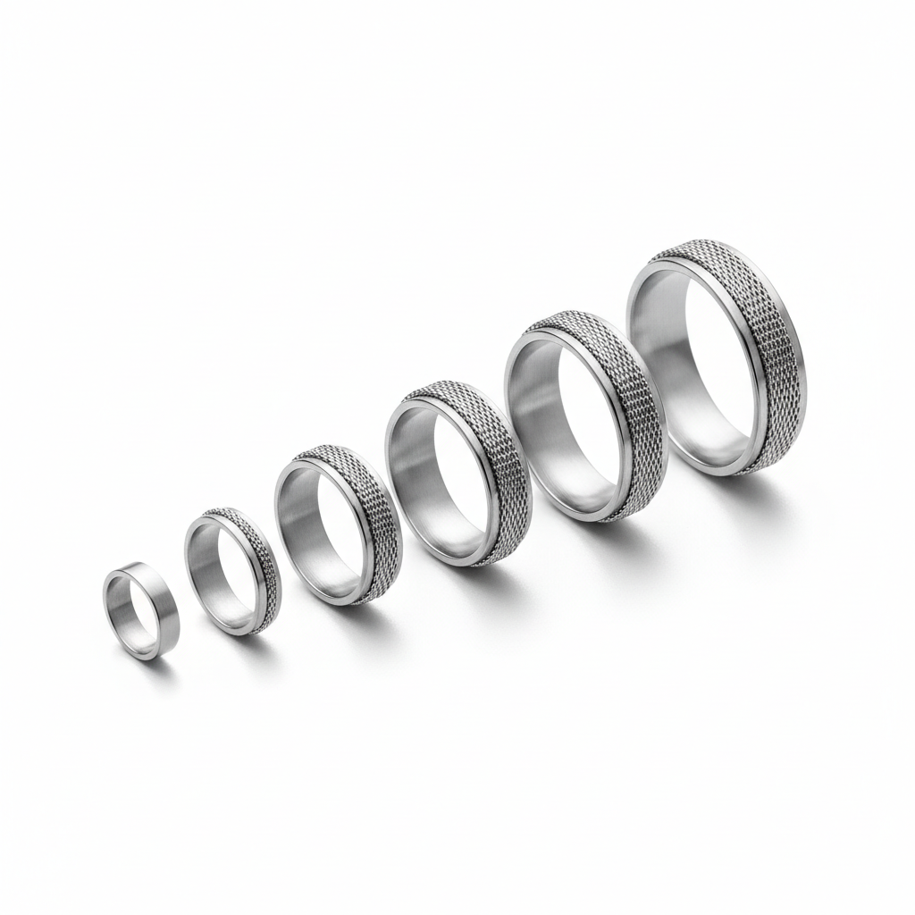 Sensory Fidget Rings Set 5pc