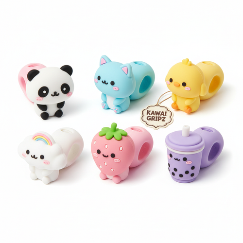 Kawaii Pencil Grip Set