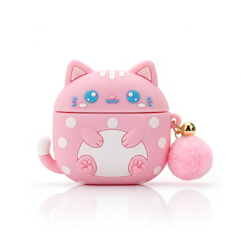 Kawaii Earbuds Case Cover