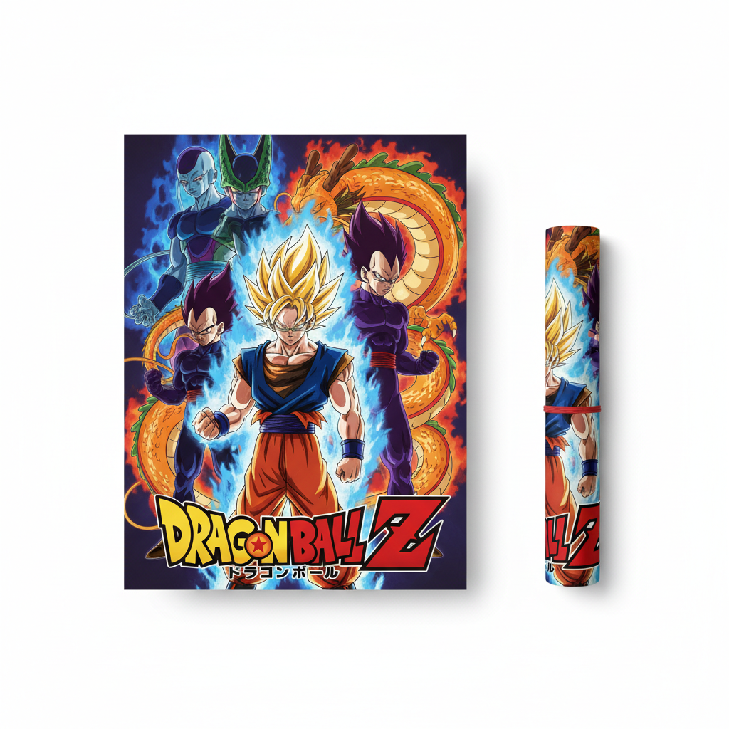 Dragon Ball Z Poster Display