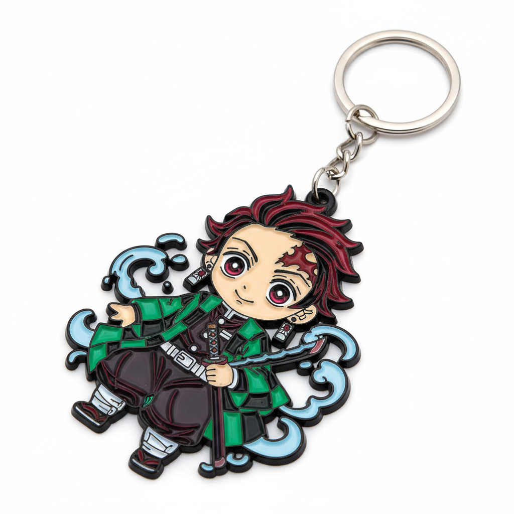 Demon Slayer Keychain Detail