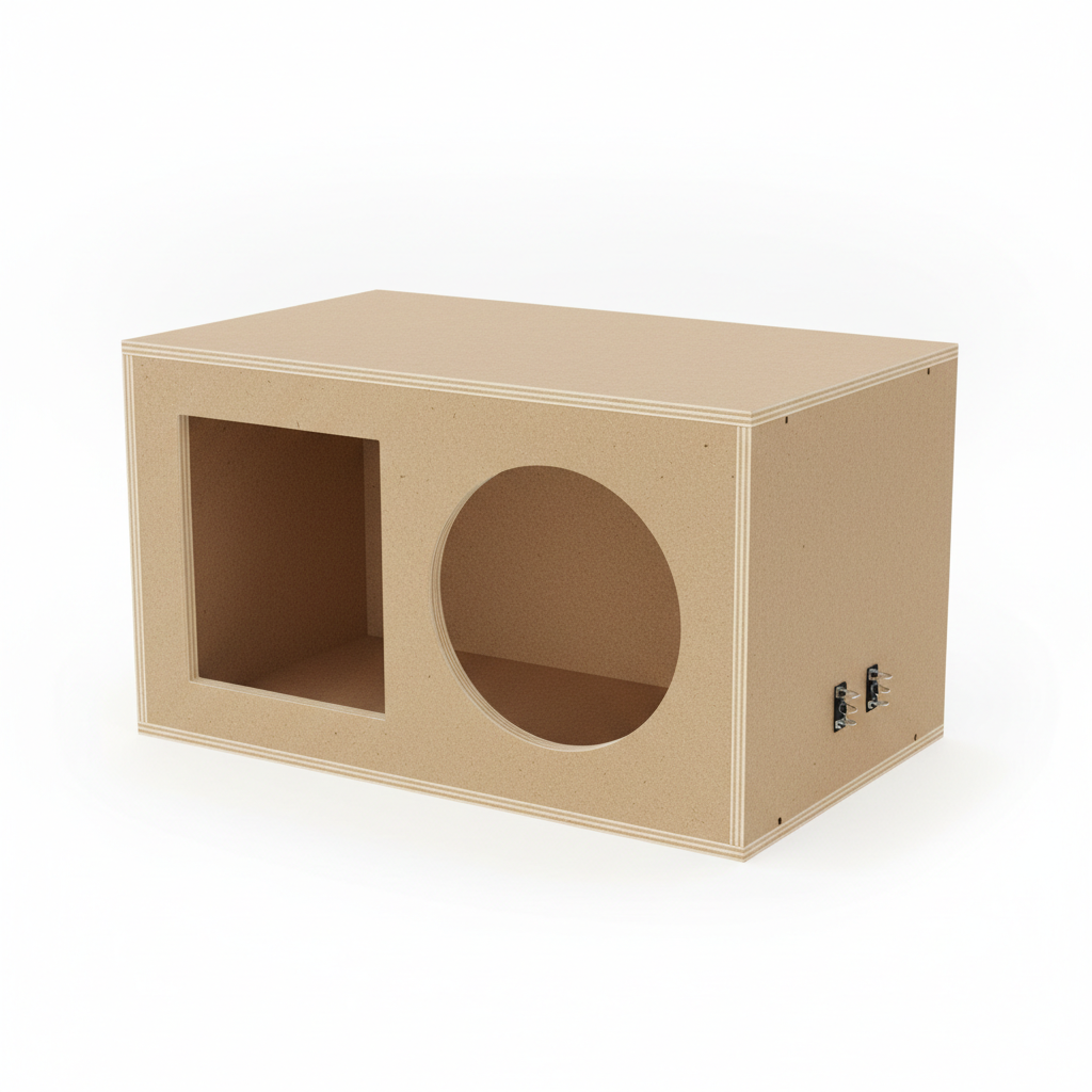 Ported Subwoofer Enclosure Box 12-Inch