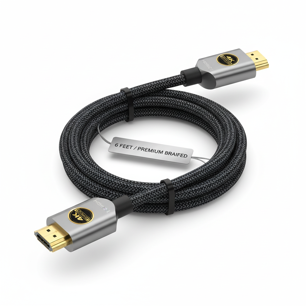 HDMI 2.1 Cable 6ft 4K 120Hz