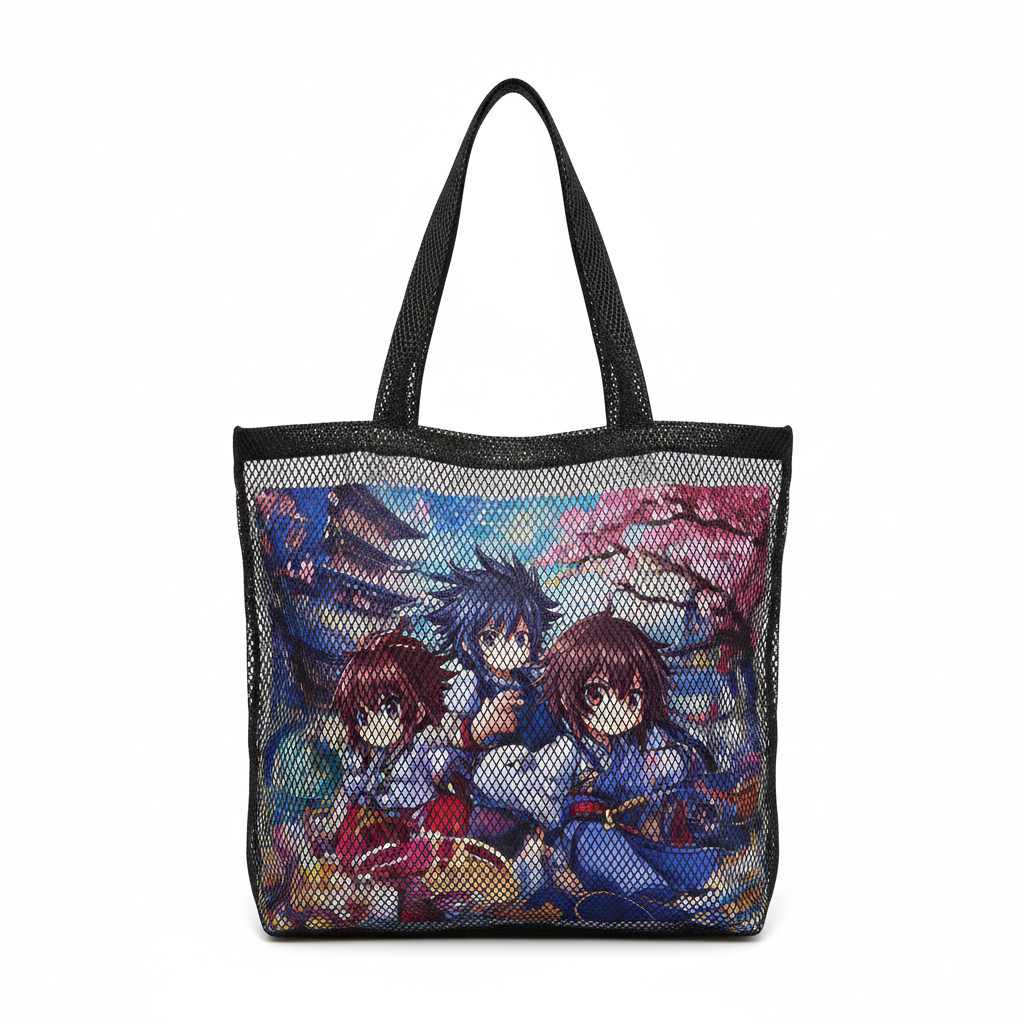 Anime Mesh Tote Bag