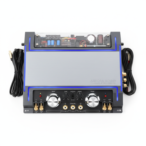 2-Channel Car Amplifier 500W